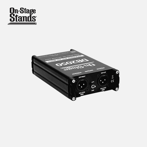 [On-Stage] DB2050 액티브 스테레오 멀티미디어 다이렉트 박스 ACTIVE DIRECT BOX 2CH 55 AND RCA INPUT / XLR OUT