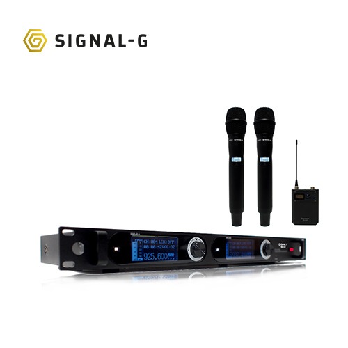 [SignalG] TWD-900 SET 무선마이크2채널시스템