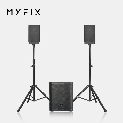 [MYFIX] STAGE2 포터블 내장배터리 액티브 버스킹 스피커