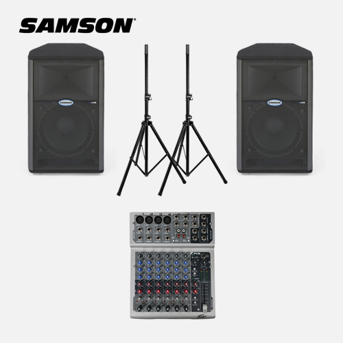 [SAMSON] SAMSON 600W급 패키지 / 라이브음향