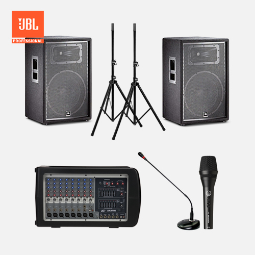 [JBL] 교회음향/라이브음향 500W 전문 패키지
