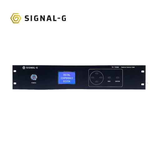 [SignalG] TD-7000M Central Control Unit 회의용마이크시스템